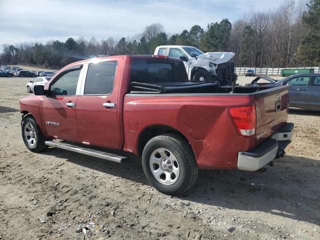 1N6AA0EKXEN513758 - 2014 NISSAN TITAN S RED photo 2