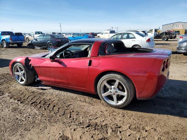 1G1YY24U455116969 - 2005 CHEVROLET CORVETTE RED photo 2