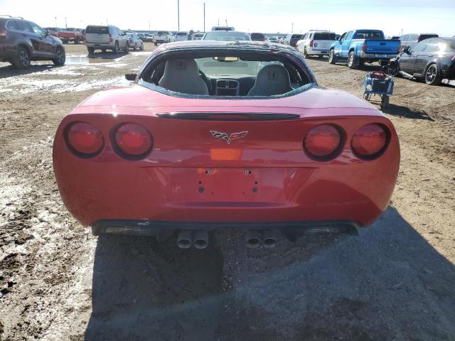 1G1YY24U455116969 - 2005 CHEVROLET CORVETTE RED photo 6