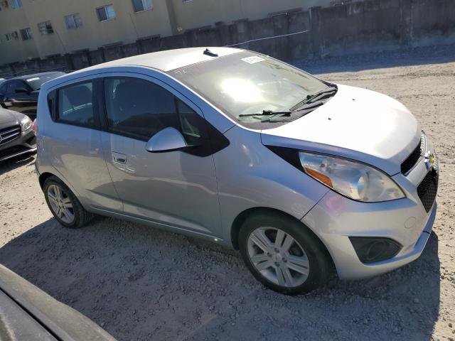 KL8CD6S9XDC617578 - 2013 CHEVROLET SPARK 1LT SILVER photo 4