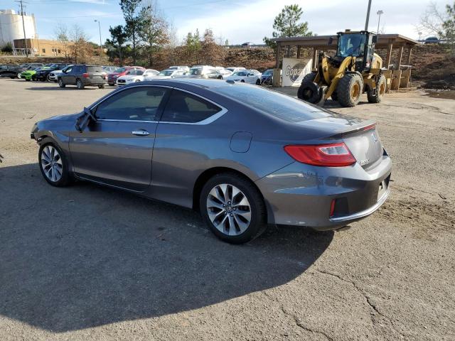 1HGCT1B89EA015340 - 2014 HONDA ACCORD EXL GRAY photo 2