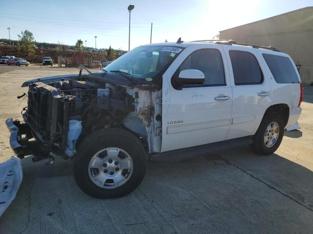 1GNSCBE02ER116296 - 2014 CHEVROLET TAHOE C1500 LT WHITE photo 1