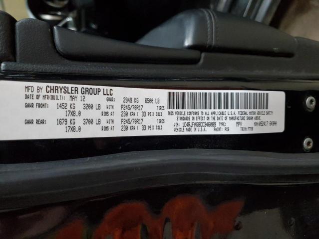 1C4RJFAG8CC346089 - 2012 JEEP GRAND CHER LAREDO 黑色 照片 13