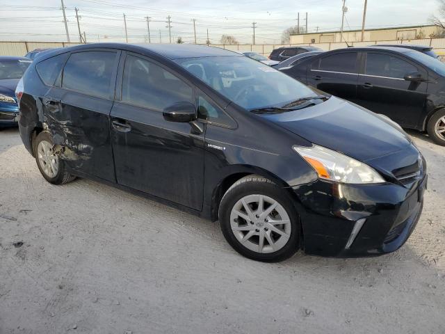 JTDZN3EU0C3059607 - 2012 TOYOTA PRIUS V BLACK photo 4