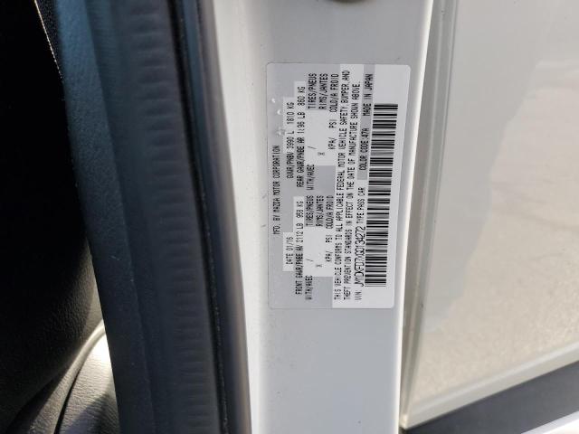 JM1DKFD7XG0134272 - 2016 MAZDA CX-3 GRAND TOURING WHITE photo 12
