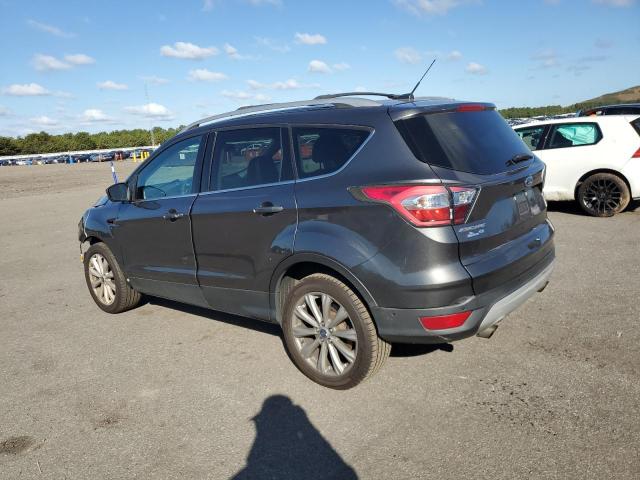 1FMCU9J90HUA44602 - 2017 FORD ESCAPE TITANIUM GRAY photo 2