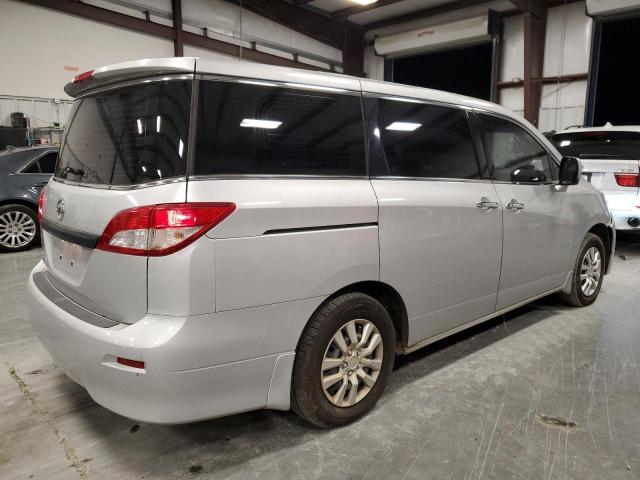 JN8AE2KP1E9100160 - 2014 NISSAN QUEST S SILVER photo 3