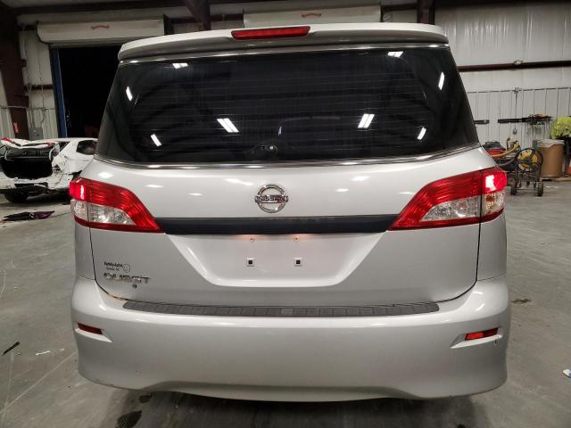 JN8AE2KP1E9100160 - 2014 NISSAN QUEST S SILVER photo 6