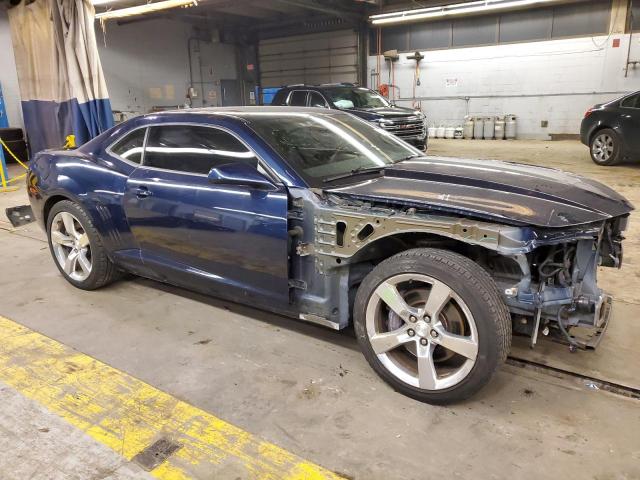 2G1FK1EJ5B9151087 - 2011 CHEVROLET CAMARO 2SS BLUE photo 4