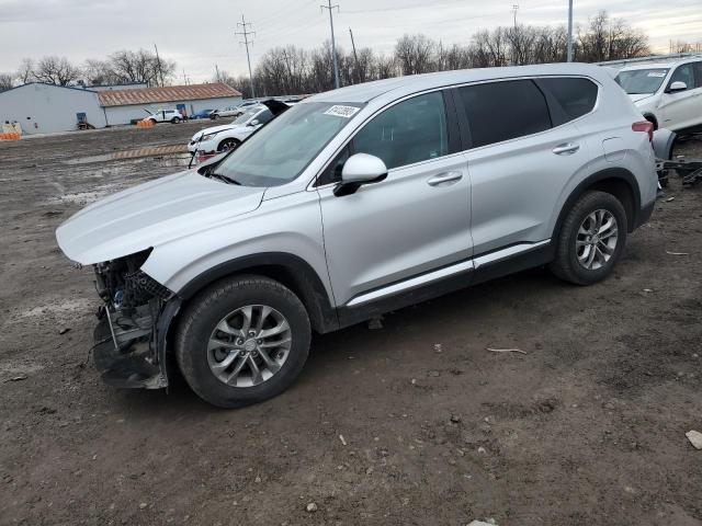 5NMS23AD9LH163675 - 2020 HYUNDAI SANTA FE SE SILVER photo 1