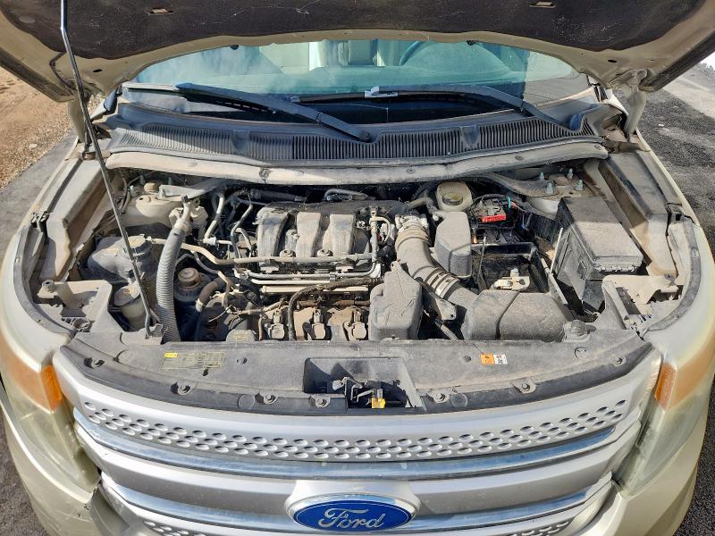 1FMHK7D80BGA51378 - 2011 FORD EXPLORER XLT 米色 照片 12