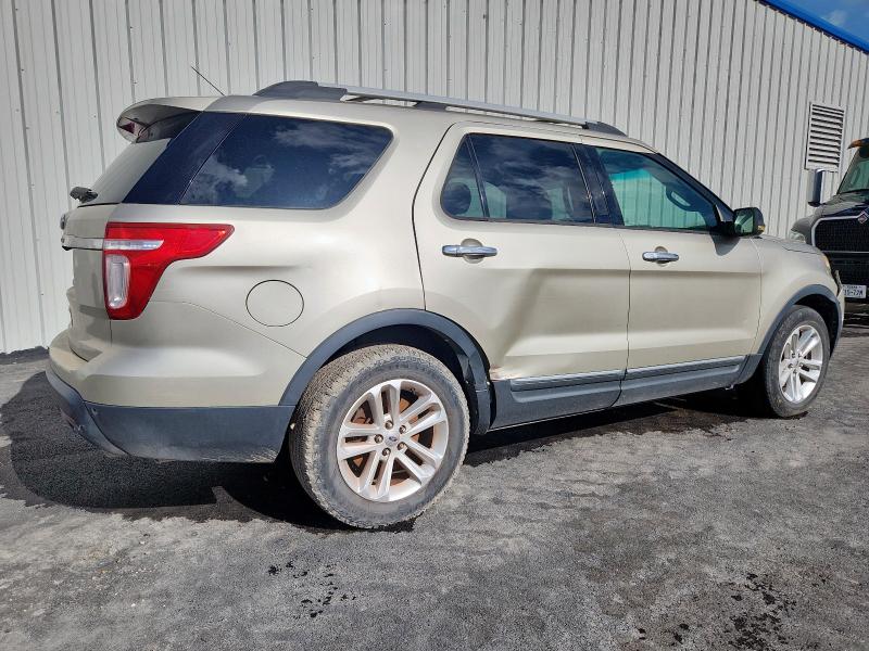 1FMHK7D80BGA51378 - 2011 FORD EXPLORER XLT 米色 照片 3