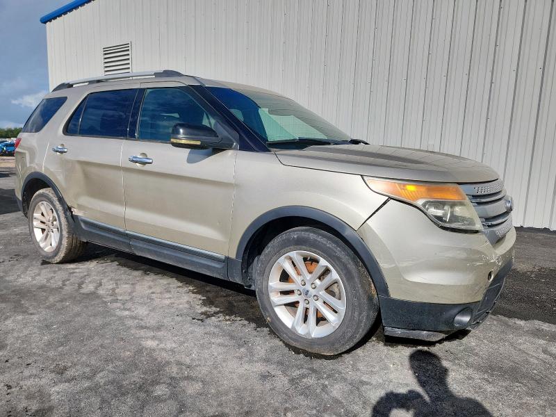 1FMHK7D80BGA51378 - 2011 FORD EXPLORER XLT 米色 照片 4
