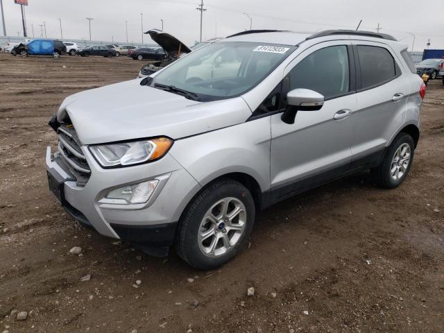 MAJ6S3GL2LC362619 - 2020 FORD ECOSPORT SE SILVER photo 1