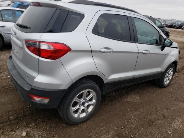 MAJ6S3GL2LC362619 - 2020 FORD ECOSPORT SE SILVER photo 3