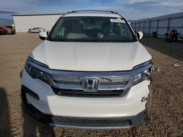 5FNYF6H56KB015319 - 2019 HONDA PILOT EXL WHITE photo 5