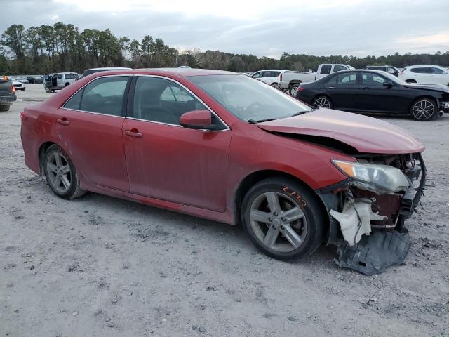 4T1BF1FK0CU501646 - 2012 TOYOTA CAMRY BASE RED photo 4