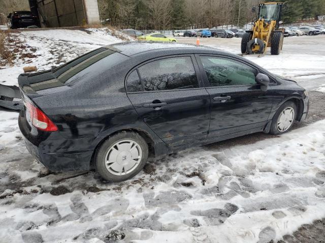 2HGFA16449H111331 - 2009 HONDA CIVIC DX-G BLACK photo 3