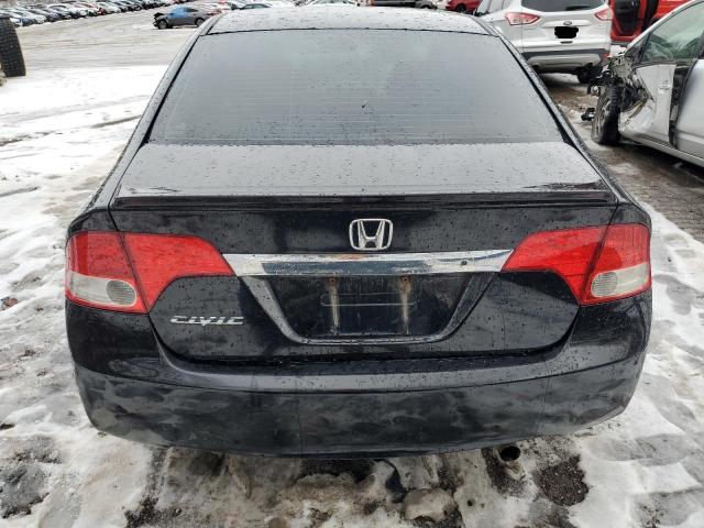 2HGFA16449H111331 - 2009 HONDA CIVIC DX-G BLACK photo 6