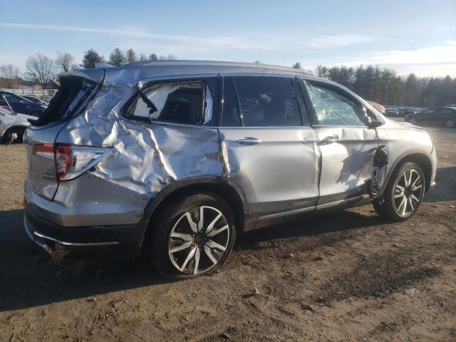 5FNYF6H06NB034493 - 2022 HONDA PILOT ELITE SILVER photo 3