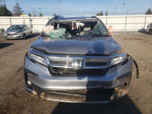 5FNYF6H06NB034493 - 2022 HONDA PILOT ELITE SILVER photo 5