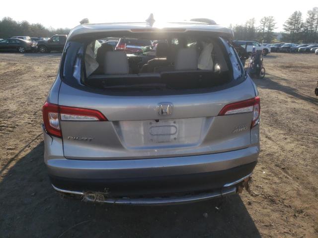 5FNYF6H06NB034493 - 2022 HONDA PILOT ELITE SILVER photo 6