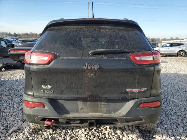 1C4PJMBS3FW556973 - 2015 JEEP CHEROKEE TRAILHAWK BLACK photo 6