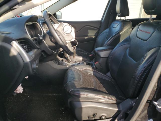 1C4PJMBS3FW556973 - 2015 JEEP CHEROKEE TRAILHAWK BLACK photo 7