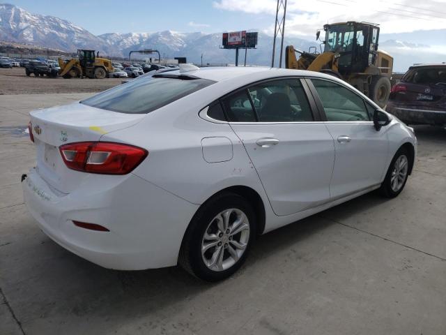 1G1BE5SM3K7116397 - 2019 CHEVROLET CRUZE LT WHITE photo 3