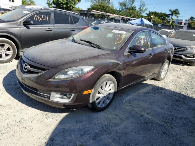 1YVHZ8CH0B5M05283 - 2011 MAZDA 6 I MAROON photo 1