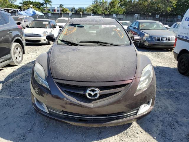 1YVHZ8CH0B5M05283 - 2011 MAZDA 6 I MAROON photo 5