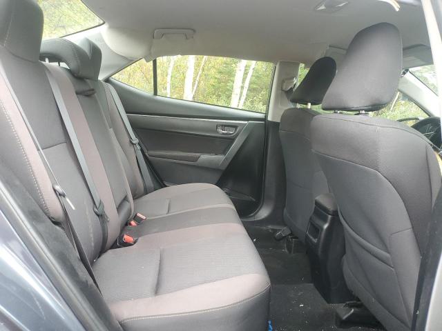 2T1BURHE9KC246653 - 2019 TOYOTA COROLLA L GRAY photo 10