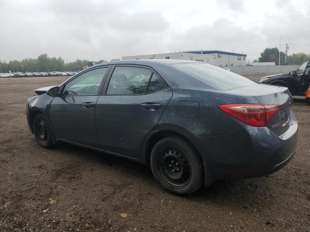2T1BURHE9KC246653 - 2019 TOYOTA COROLLA L GRAY photo 2
