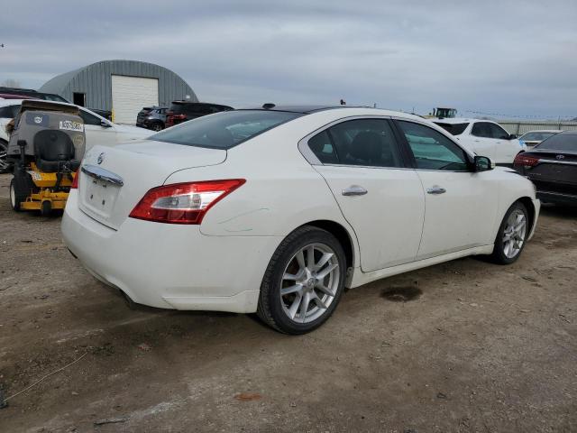 1N4AA51E19C831338 - 2009 NISSAN MAXIMA S WHITE photo 3