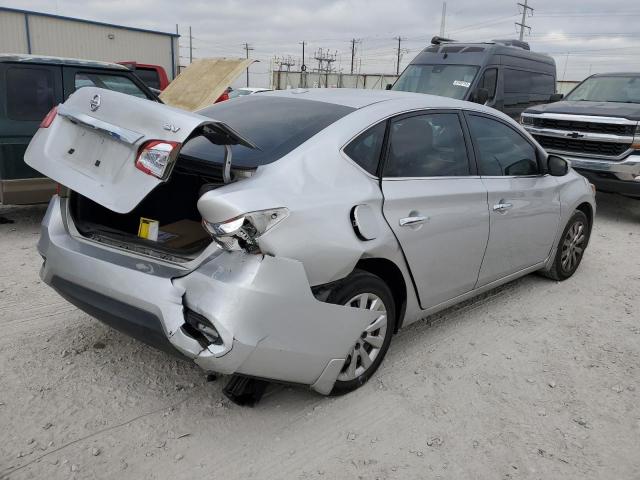 3N1AB7AP3HY363660 - 2017 NISSAN SENTRA S SILVER photo 3