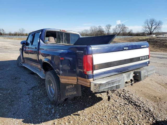 1FTJW35F5SEA05766 - 1995 FORD F350 BLUE photo 2