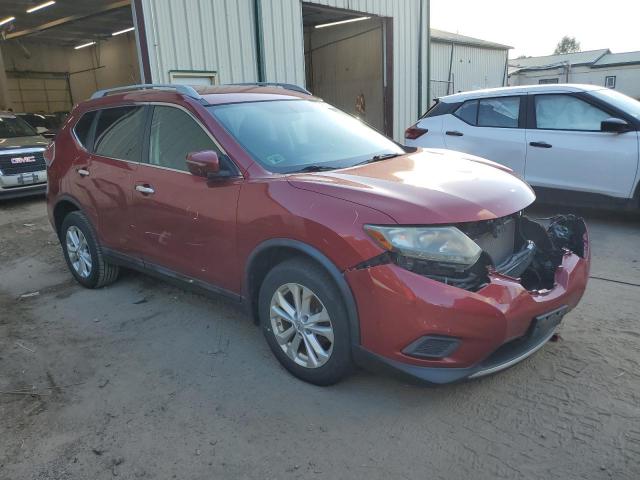 5N1AT2MV6EC852836 - 2014 NISSAN ROGUE S RED photo 4