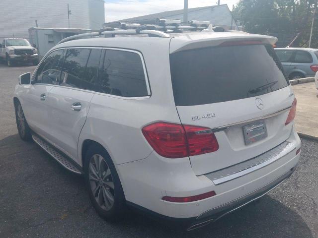 4JGDF7CE5EA360992 - 2014 MERCEDES-BENZ GL 450 4MATIC WHITE photo 3