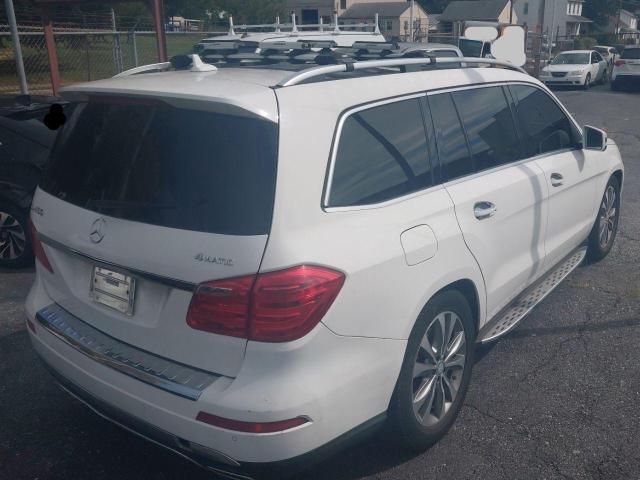 4JGDF7CE5EA360992 - 2014 MERCEDES-BENZ GL 450 4MATIC WHITE photo 4