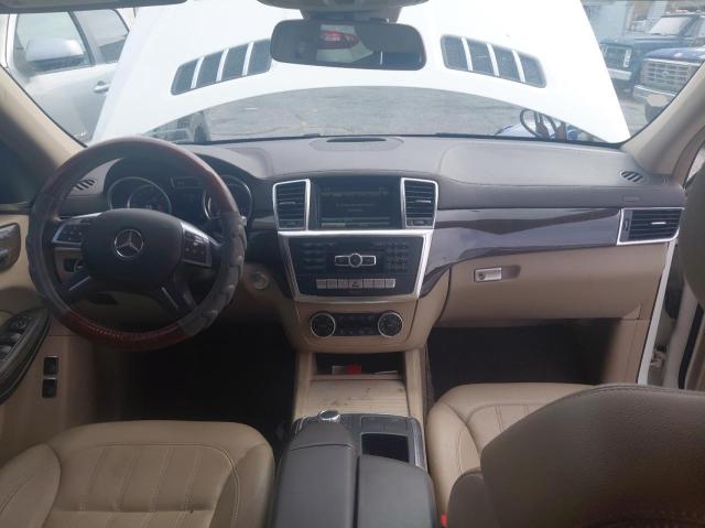 4JGDF7CE5EA360992 - 2014 MERCEDES-BENZ GL 450 4MATIC WHITE photo 9