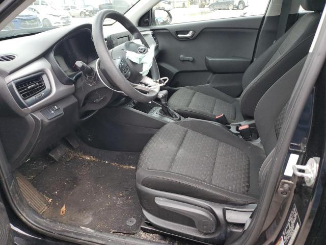 3KPA25AB3JE060066 - 2018 KIA RIO LX BLACK photo 7
