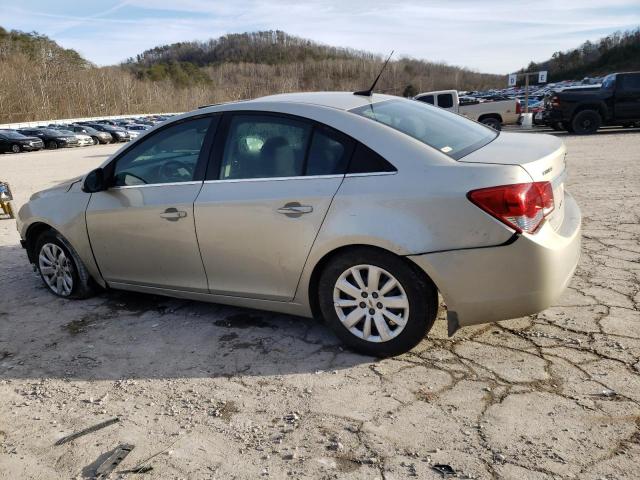 1G1PC5SB7E7193479 - 2014 CHEVROLET CRUZE LT GOLD photo 2