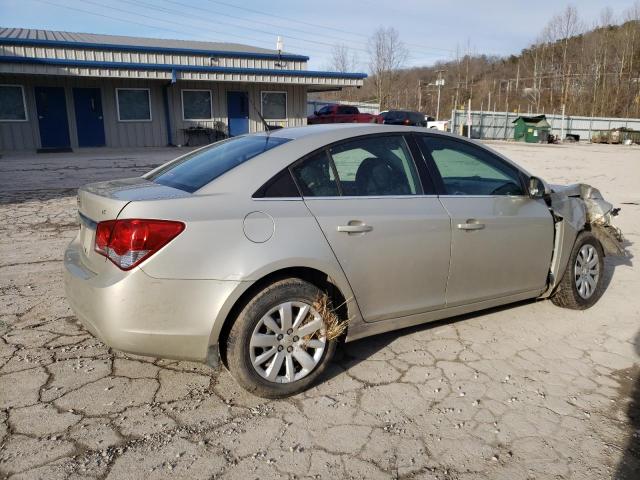 1G1PC5SB7E7193479 - 2014 CHEVROLET CRUZE LT GOLD photo 3