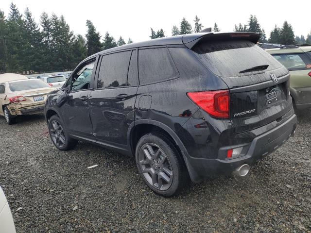 5FNYF8H54PB043610 - 2023 HONDA PASSPORT EXL BLACK photo 2