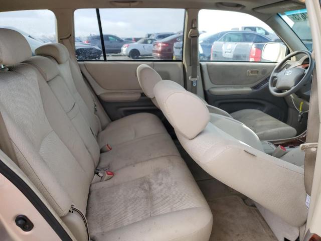 JTEEP21A640016645 - 2004 TOYOTA HIGHLANDER TAN photo 11