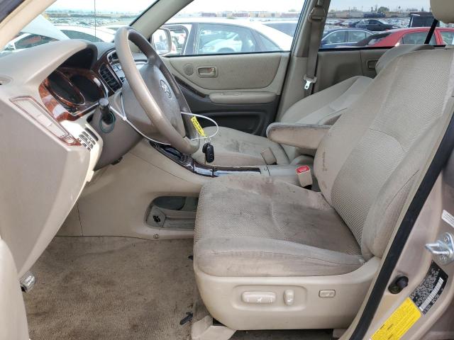 JTEEP21A640016645 - 2004 TOYOTA HIGHLANDER TAN photo 7