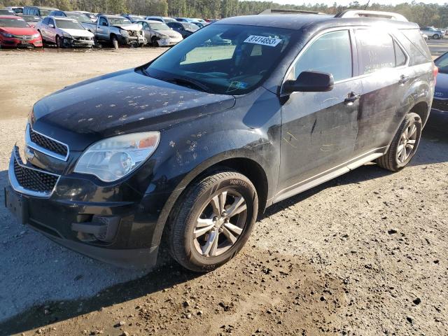 2GNFLFEK3E6127068 - 2014 CHEVROLET EQUINOX LT BLACK photo 1