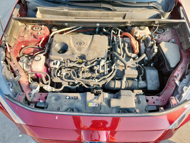 JTMLWRFV8MD120078 - 2021 TOYOTA RAV4 LE RED photo 12