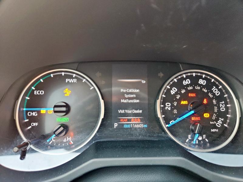 JTMLWRFV8MD120078 - 2021 TOYOTA RAV4 LE RED photo 9