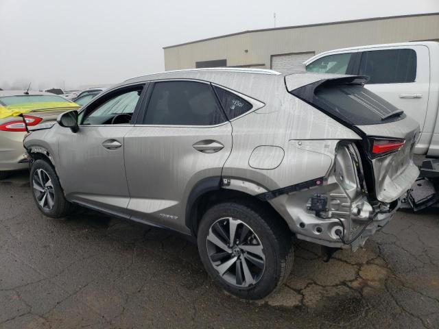 JTJBJRBZ1K2106144 - 2019 LEXUS NX 300H SILVER photo 2